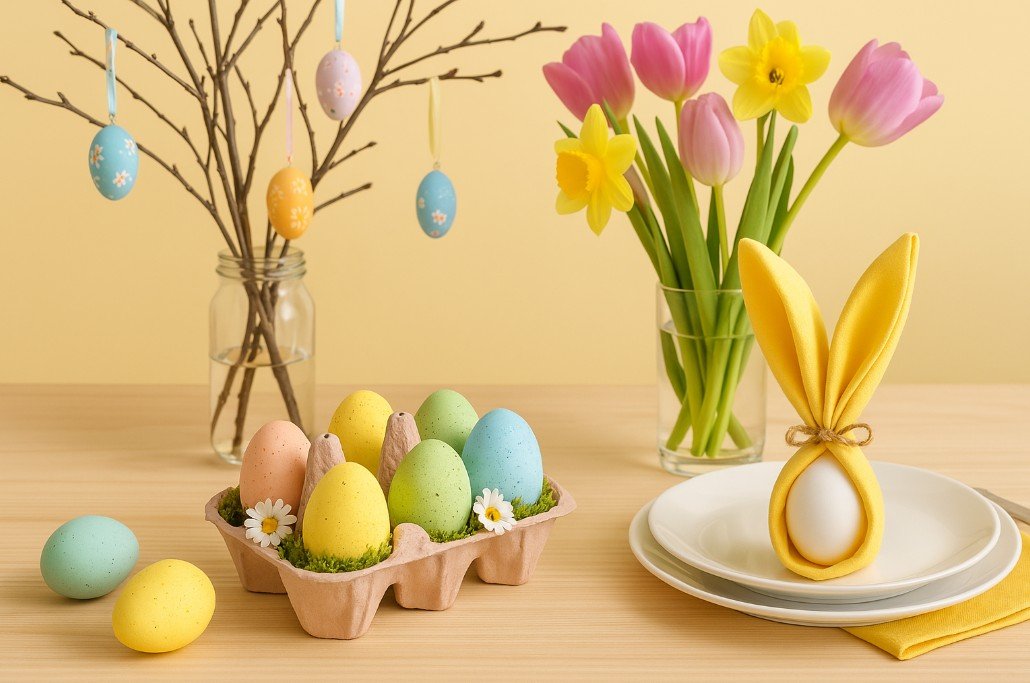 CXINLky Peinture Diamant DIY - Décoration De Table De Pâques