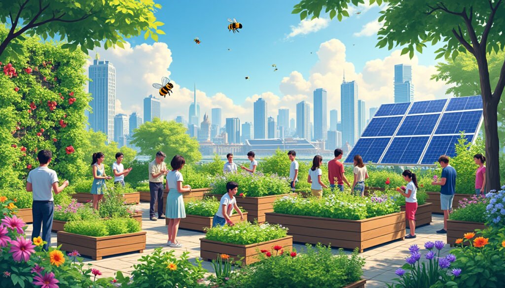 découvrez comment le jardinage urbain en 2025 transforme nos villes en espaces verts durables, améliore la qualité de vie, favorise la biodiversité et permet aux citadins de cultiver leurs propres aliments. plongez dans les tendances et astuces pour un jardinage écoresponsable.