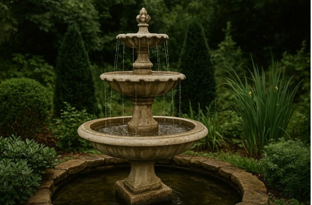 fontaine de jardin