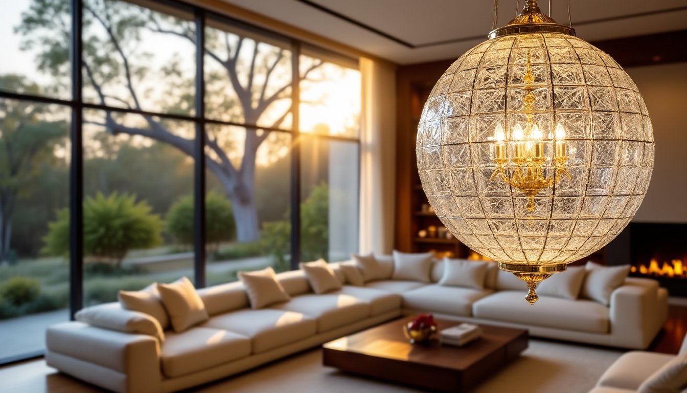 découvrez comment la boule de cristal chandelier peut transformer votre intérieur en une œuvre d'art, ajoutant éclat et sophistication à votre décoration. laissez-vous inspirer par l'alliance parfaite entre élégance et style.