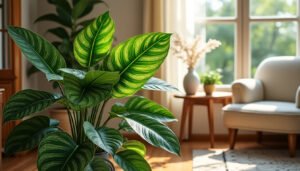 découvrez comment la calathea, avec ses motifs uniques et sa capacité à purifier l'air, transforme votre espace en un havre de paix. cette plante tropicale est idéale pour apporter une touche de verdure tout en apaisant votre intérieur.