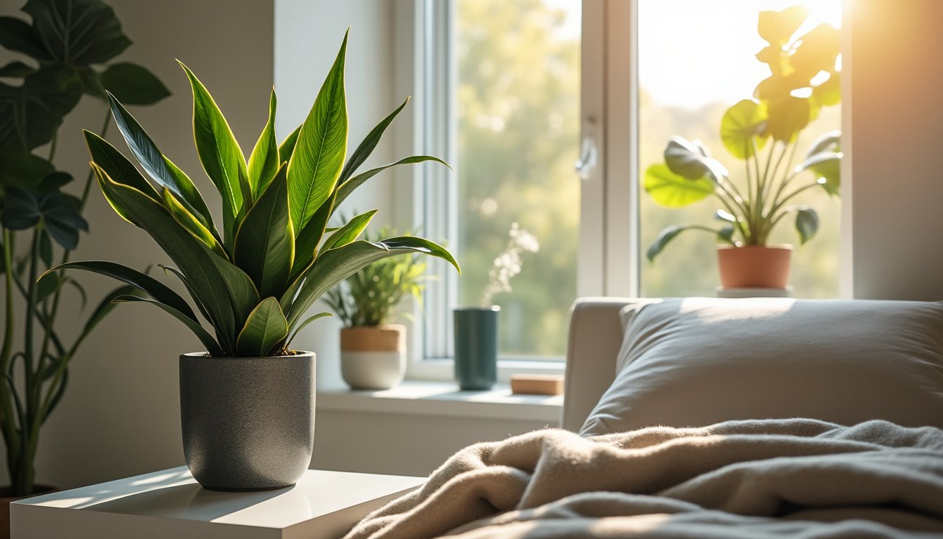 découvrez comment la sansevieria, également connue sous le nom de langue de belle-mère, agit comme un purificateur d'air naturel dans votre chambre. apprenez les bienfaits de cette plante résistante et comment elle contribue à améliorer la qualité de l'air que vous respirez.