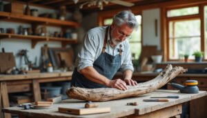 découvrez notre guide complet pour créer une sculpture en bois flotté unique. apprenez les techniques, les outils nécessaires et laissez libre cours à votre créativité pour transformer du bois flotté en œuvre d'art. parfait pour les amateurs comme les artistes confirmés.