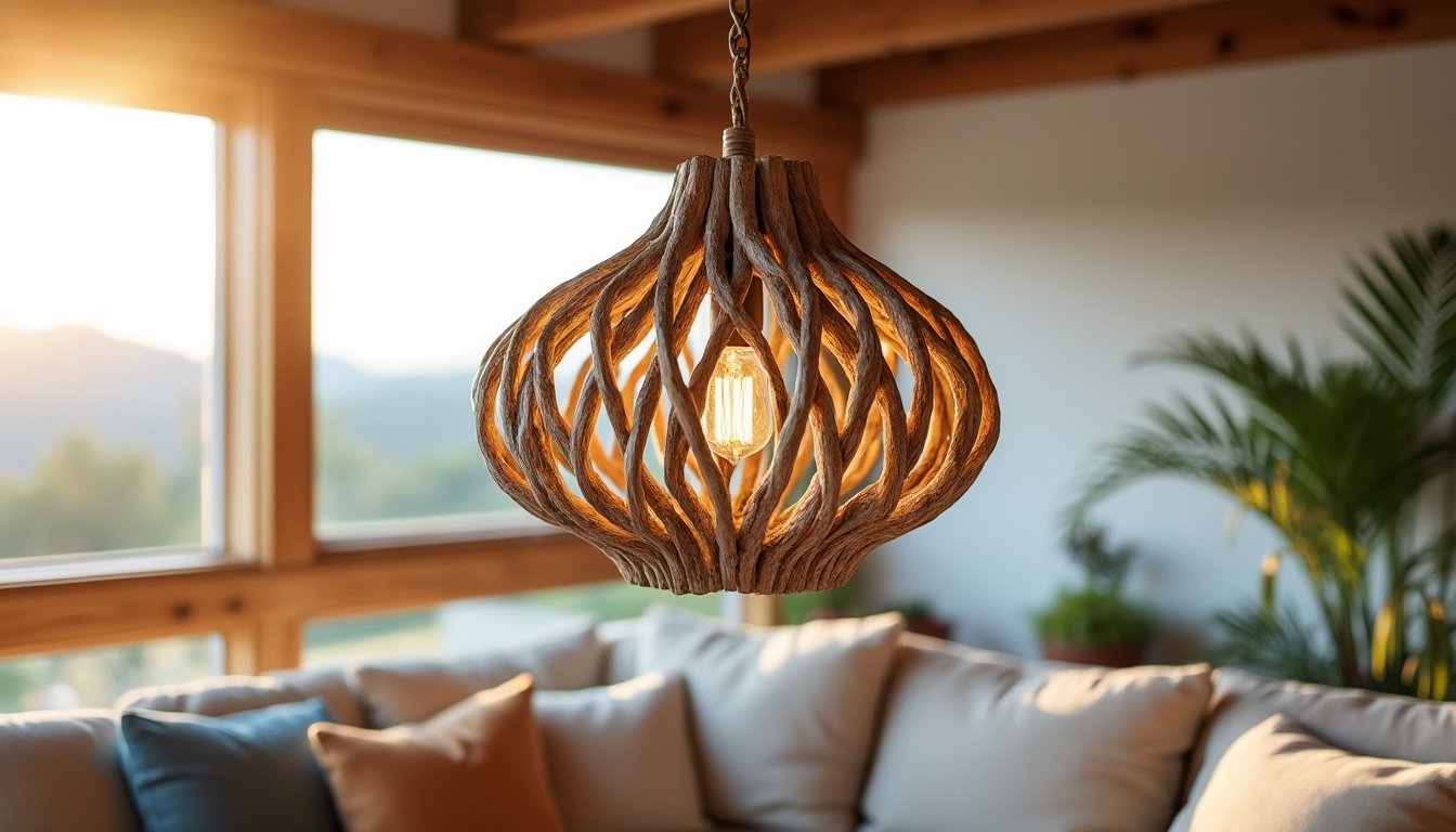 découvrez notre guide étape par étape pour fabriquer un magnifique lustre en bois flotté. transformez des matériaux naturels en une pièce d'éclairage unique qui apportera charme et élégance à votre intérieur.
