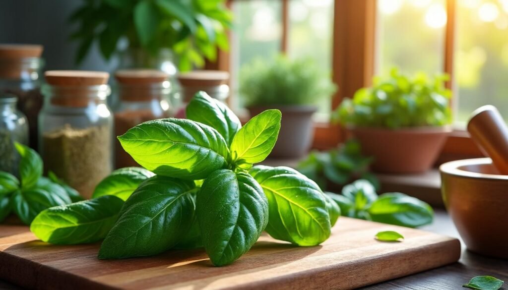 découvrez les vertus du basilic, ce purificateur naturel aux nombreux bienfaits aromatiques. apprenez comment cette plante peut améliorer votre bien-être et sublimer vos plats grâce à ses propriétés uniques.
