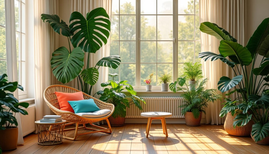 découvrez comment la monstera, plante tropicale emblématique, peut transformer votre intérieur en un havre de paix et de bien-être. apprenez à intégrer cette verdure luxuriante dans votre décoration pour créer une ambiance relaxante et harmonieuse chez vous.