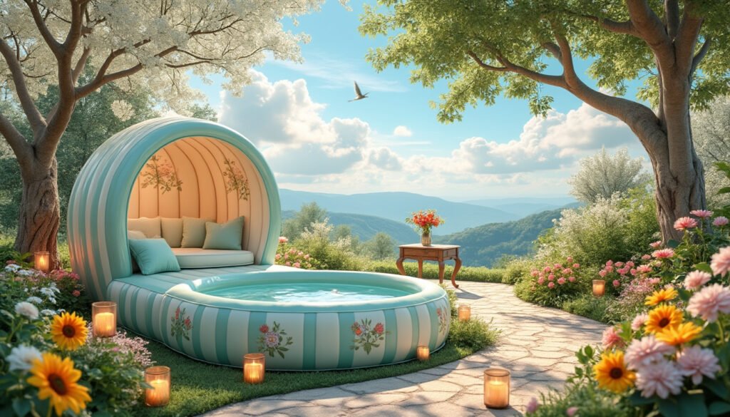 découvrez le spa gonflable alice's garden, une véritable opportunité à saisir en 2025. profitez d'un moment de détente unique chez vous avec ce produit alliant confort et praticité, idéal pour vos soirées entre amis ou en famille. ne manquez pas cette offre exceptionnelle pour transformer votre jardin en un véritable coin de paradis !