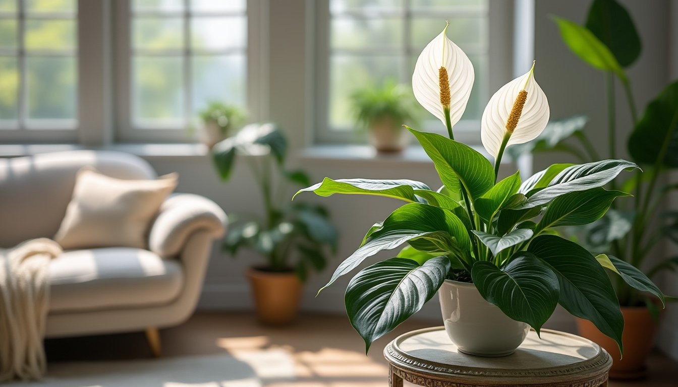 découvrez comment le spathiphyllum, aussi connu sous le nom de 'faux philodendron', peut transformer votre intérieur. apprenez les bienfaits surprenants de cette plante, non seulement pour embellir votre décor, mais aussi pour purifier l'air de votre maison. idéale pour améliorer votre bien-être, elle offre une solution naturelle contre les polluants domestiques.