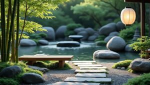 découvrez notre sélection des 7 accessoires déco incontournables pour transformer votre jardin en un havre de paix zen. des éléments apaisants et esthétiques pour harmoniser votre espace extérieur et favoriser la sérénité.
