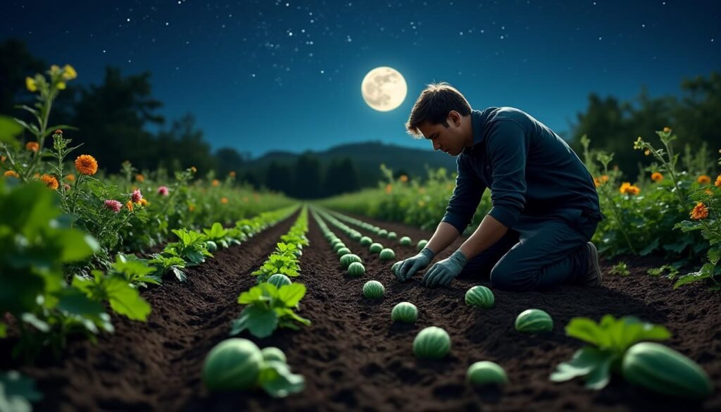 découvrez notre guide pratique pour semer des melons avec la lune en 2025. suivez les phases lunaires pour optimiser la croissance de vos melons et récoltez des fruits savoureux tout en respectant les rythmes naturels de la terre.