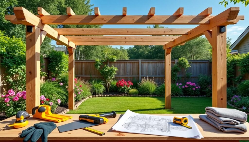 découvrez tout ce qu'il faut savoir sur la construction d'une pergola sans avoir à demander de permis. conseils, réglementations et astuces pratiques pour embellir votre espace extérieur en toute légalité.