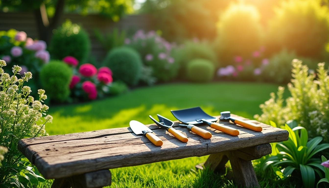 découvrez notre sélection des meilleurs outils de jardinage pour faciliter l'entretien de votre espace vert. transformez votre jardin en un véritable havre de paix avec des outils adaptés à vos besoins.