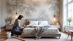 découvrez comment poser facilement un papier peint trompe-l’œil en tête de lit grâce à nos astuces pratiques et aux étapes détaillées pour réussir votre décoration de chambre avec un effet saisissant.