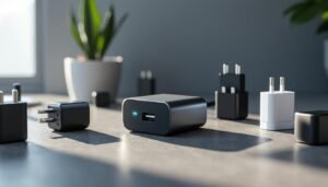 découvrez aukey omnia, le chargeur usb-c ultra compact qui remplace tous vos adaptateurs. puissant et portable, il simplifie la recharge de tous vos appareils en un seul accessoire.