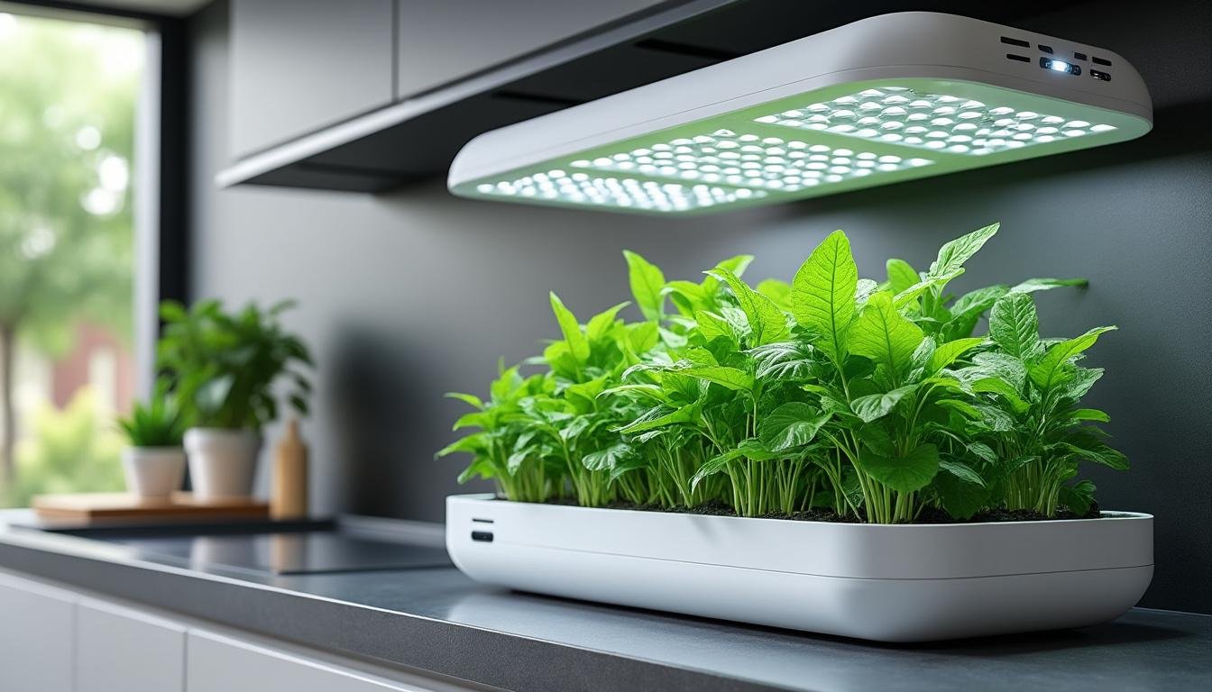 découvrez le click & grow smart garden, le potager autonome qui vous permet de cultiver facilement des herbes, légumes et fleurs sans effort grâce à une technologie innovante et un entretien minimal.