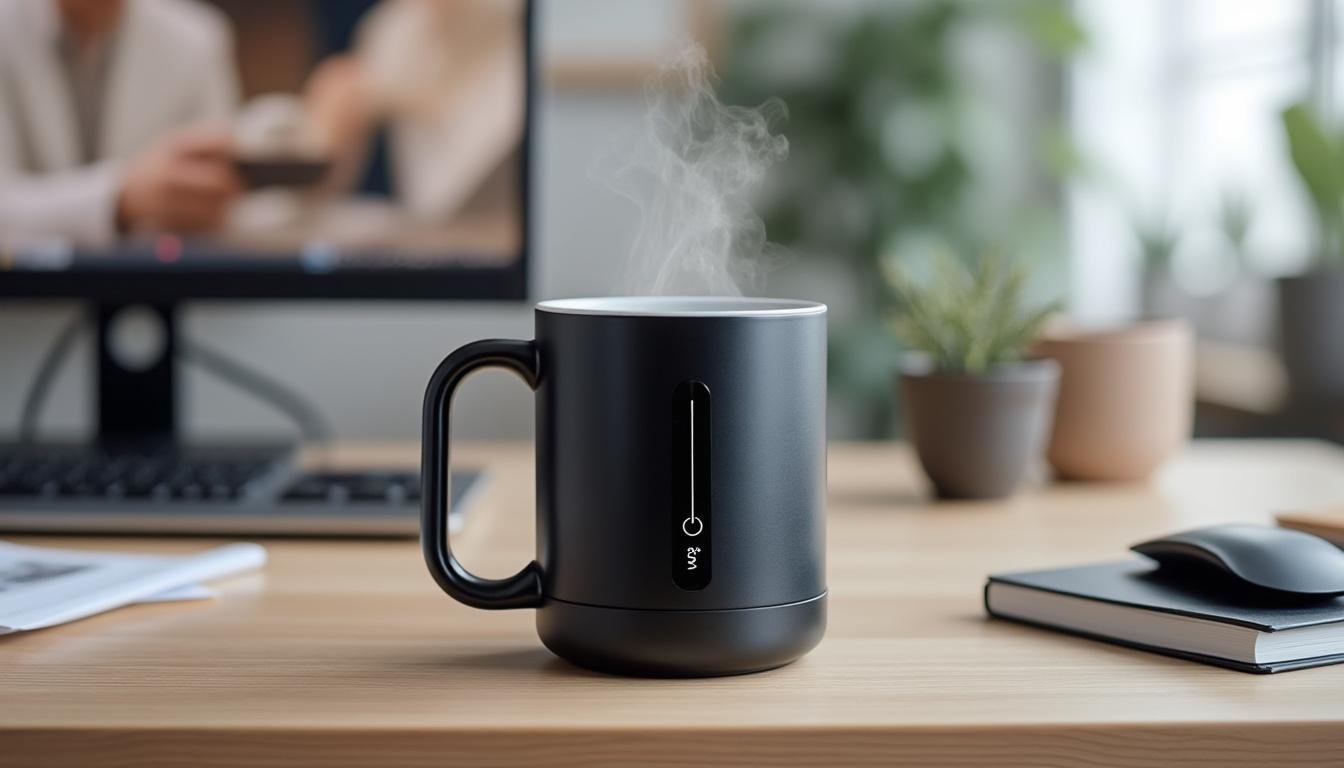 découvrez ember mug, la tasse chauffante intelligente qui maintient votre boisson à la température idéale, pour une dégustation parfaite à chaque gorgée.