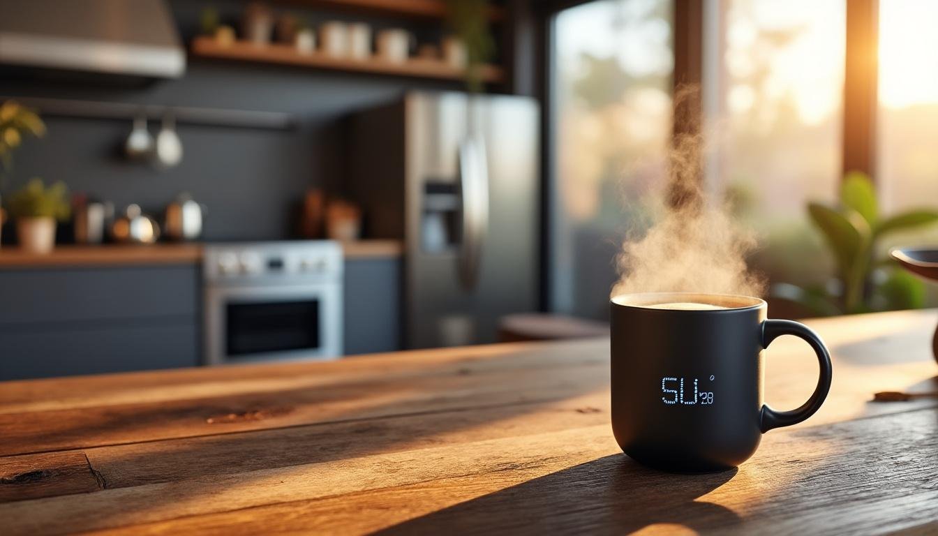 découvrez ember mug, la tasse chauffante innovante qui maintient votre boisson à la température idéale toute la journée. profitez de chaque gorgée parfaitement chaude grâce à ember.