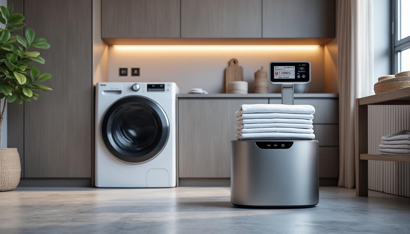 découvrez foldimate, la machine révolutionnaire qui plie automatiquement votre linge pour vous simplifier la vie. gagnez du temps et dites adieu au pliage manuel !