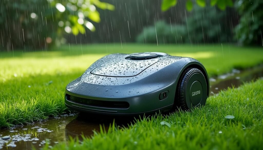 découvrez le gardena sileno, le robot tondeuse performant qui tond votre pelouse efficacement, même sous la pluie, pour un gazon impeccablement entretenu toute l'année.
