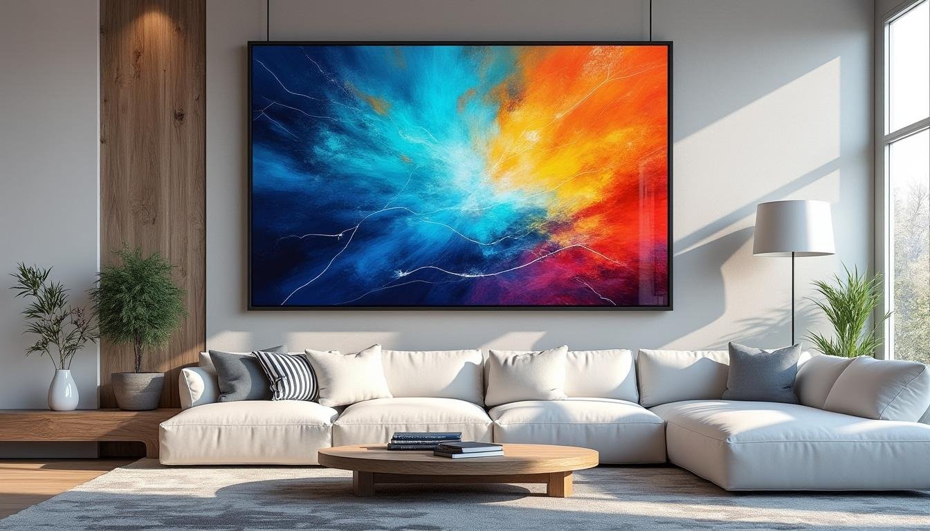 découvrez meural canvas, le cadre numérique innovant qui transforme vos murs en galeries d'art en affichant des œuvres comme un véritable tableau.