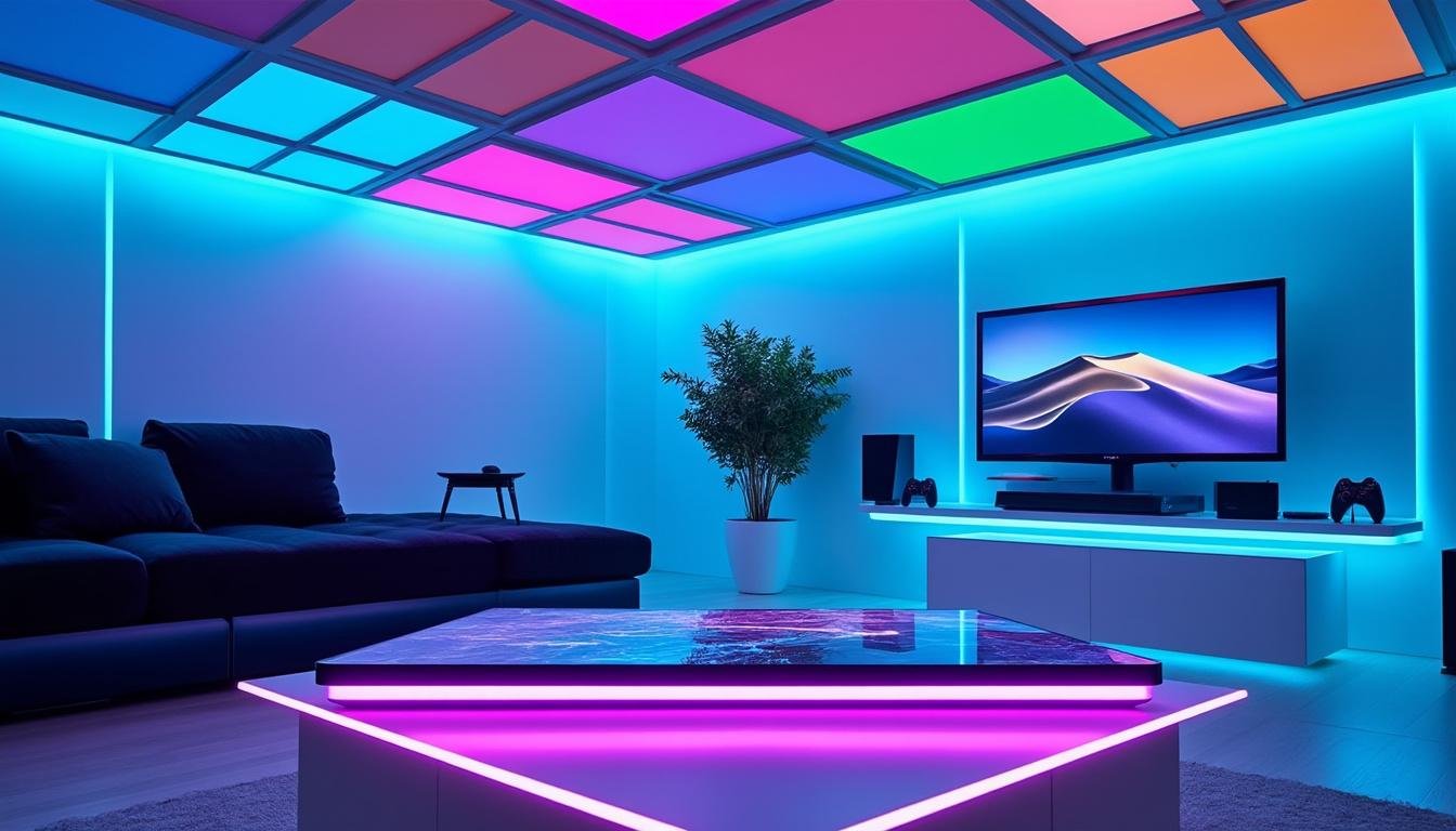 découvrez nanoleaf shapes, la solution déco lumineuse modulaire qui transforme votre intérieur avec des designs personnalisables et une ambiance unique.