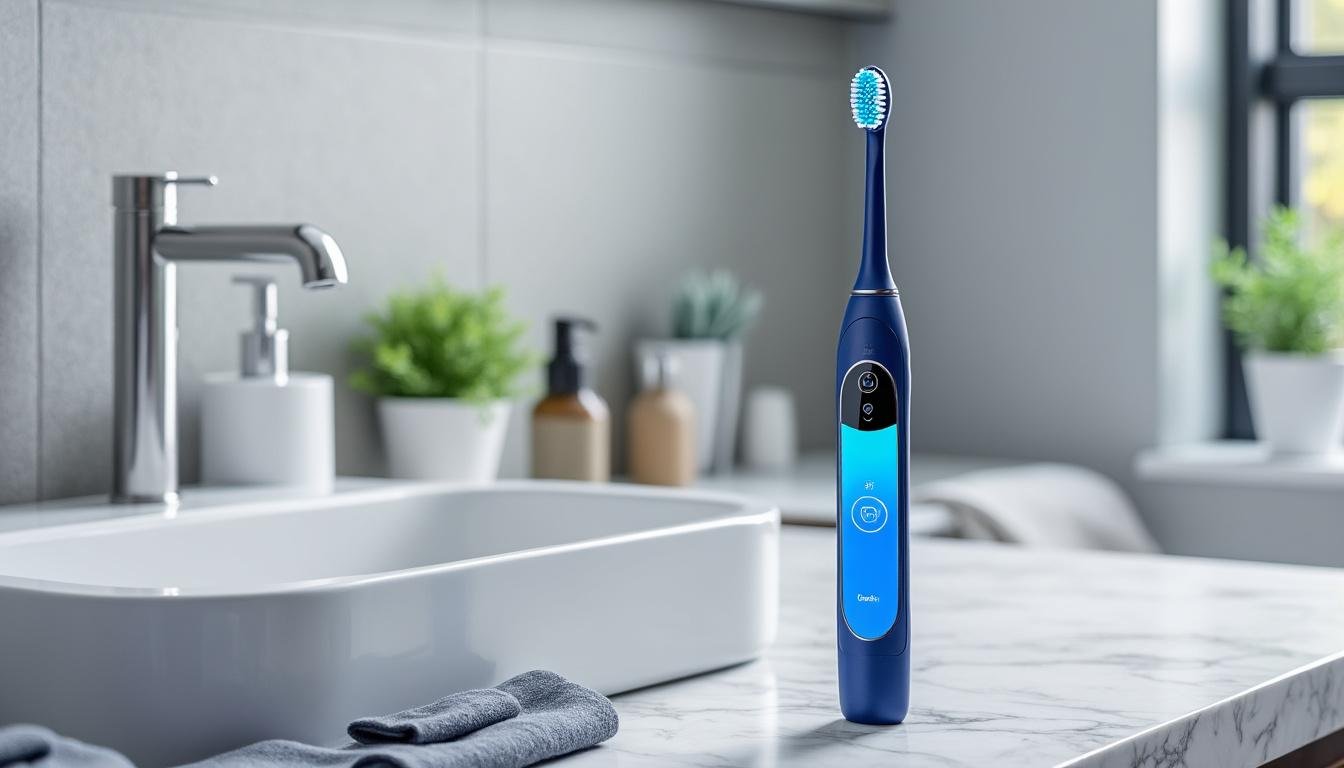 découvrez oclean x pro, la brosse à dents intelligente équipée d'un écran tactile couleur pour un lavage précis et personnalisé. technologie avancée et design élégant pour un sourire éclatant.