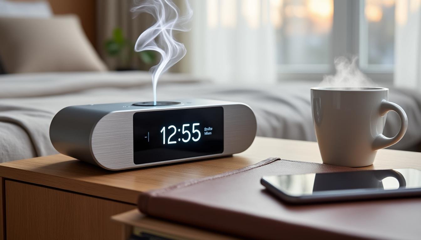 découvrez sensorwake, le réveil olfactif français innovant qui remplace votre alarme traditionnelle en stimulant vos sens avec des parfums agréables pour un réveil naturel et agréable.