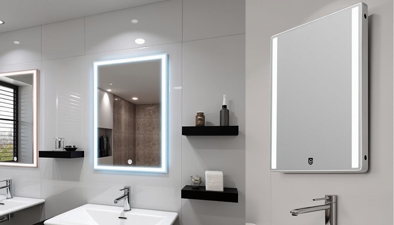 découvrez le miroir de maquillage simplehuman sensor mirror qui reproduit fidèlement la lumière du jour pour un maquillage parfait à toute heure.