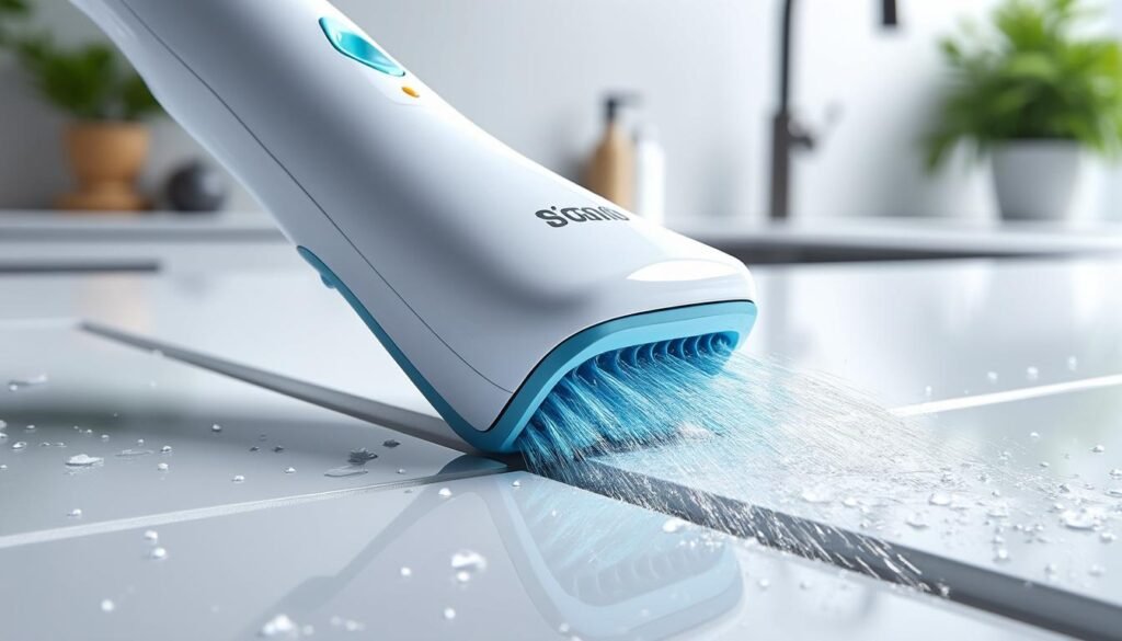 découvrez sonicscrubber, la brosse électrique innovante qui nettoie en profondeur les zones inaccessibles à l'éponge, pour une propreté impeccable et sans effort.