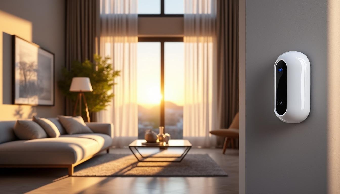 découvrez switchbot curtain, le robot intelligent qui ouvre automatiquement vos rideaux au lever du soleil pour un réveil naturel et agréable.