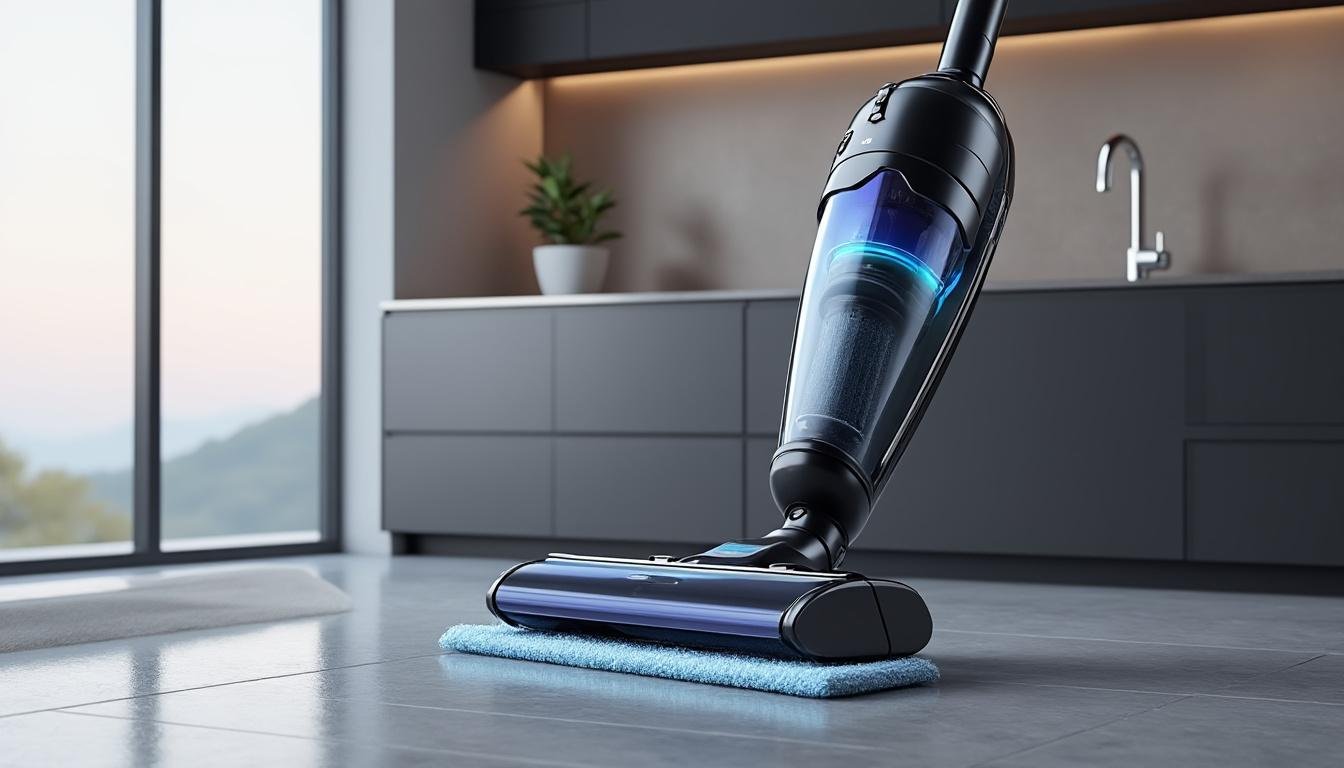 découvrez la tineco s5, la serpillière électrique 2-en-1 innovante qui nettoie et sèche vos sols simultanément pour un nettoyage rapide et efficace.