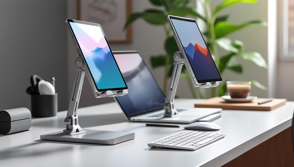 découvrez le twelve south hoverbar duo, le support ipad le plus polyvalent du marché, offrant flexibilité, stabilité et design élégant pour une utilisation optimale partout chez vous ou au bureau.