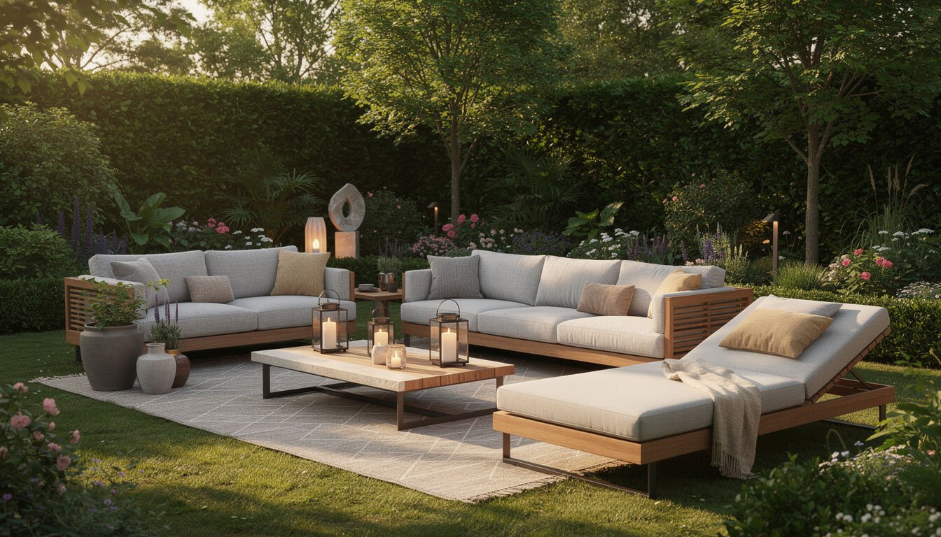 Découvrez nos conseils pour choisir du mobilier extérieur haut de gamme, alliant esthétique, confort et durabilité, afin de sublimer votre jardin.