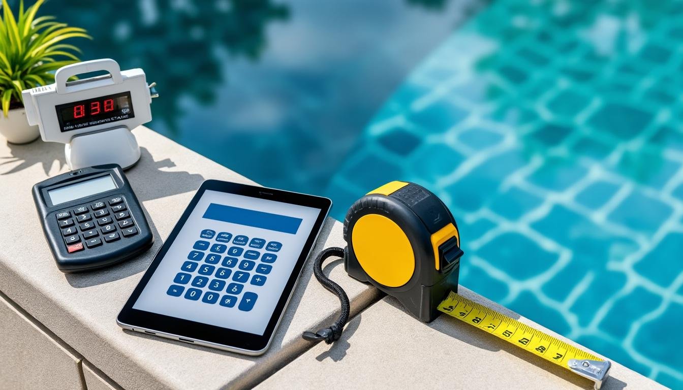 calculatrice piscine précise et facile à utiliser sur lauremanaudou.fr pour vous aider à entretenir votre bassin efficacement.