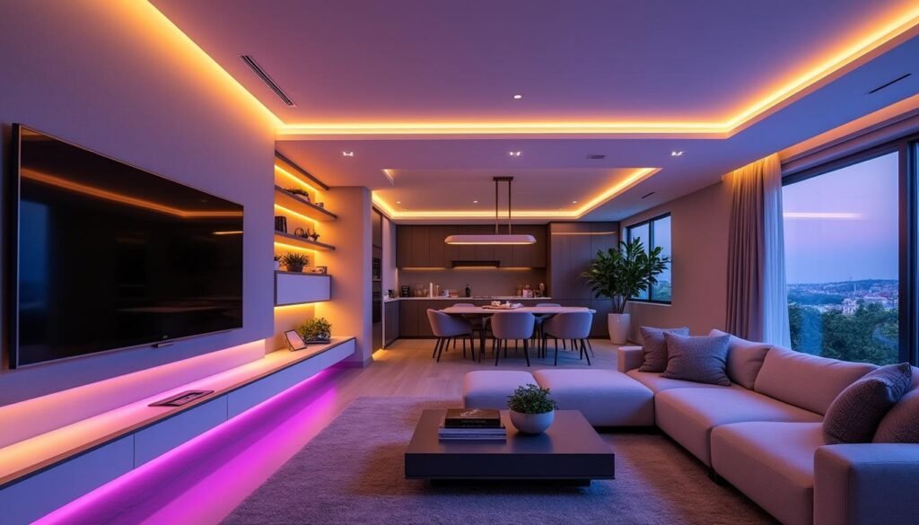 découvrez le tapo l930, le ruban led multizone innovant qui transforme votre éclairage traditionnel en une ambiance personnalisée et dynamique. facile à installer, il apporte couleur et style à votre intérieur.