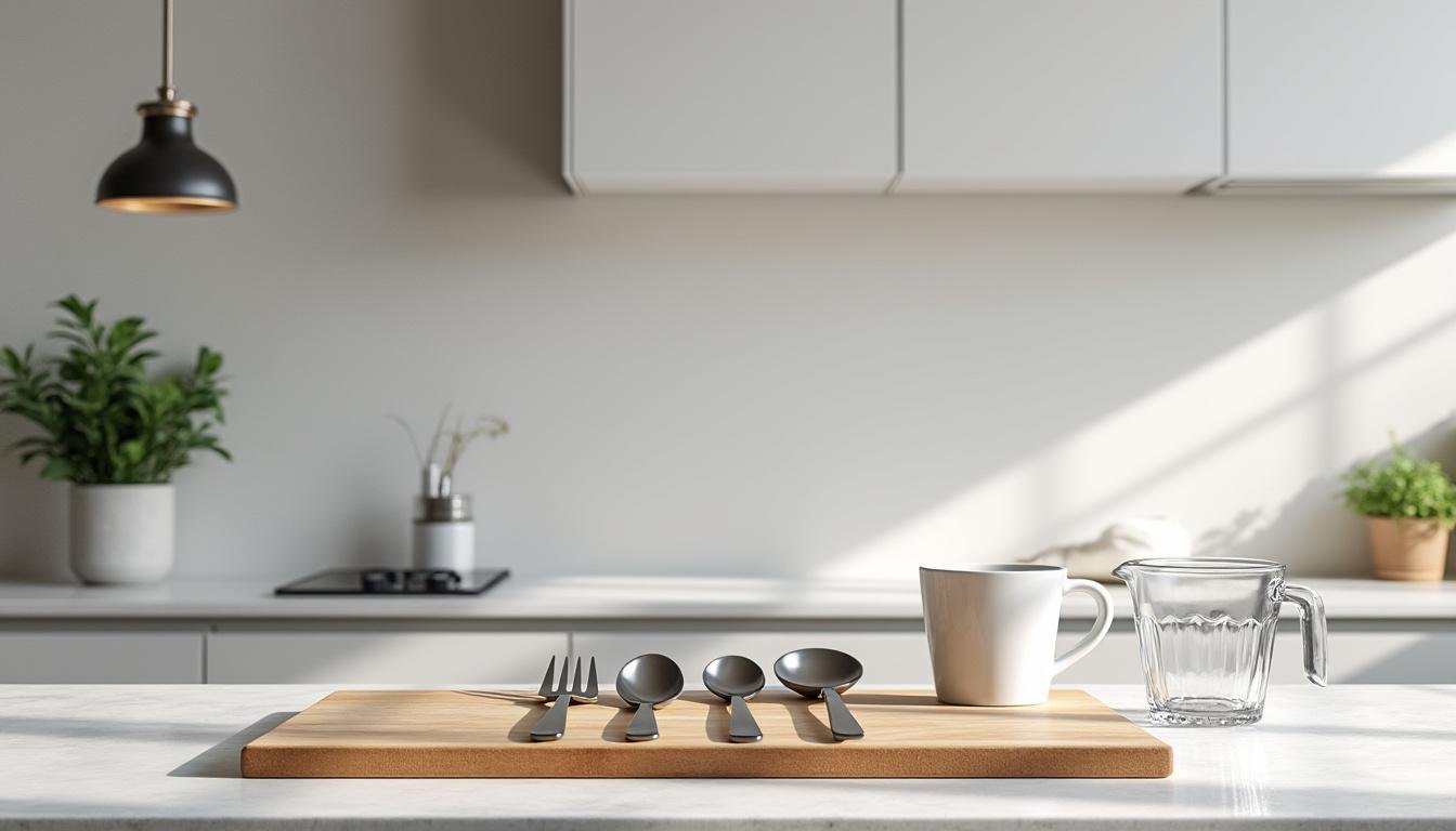 découvrez 3 astuces simples et efficaces pour libérer de l'espace sur votre plan de travail et rendre votre cuisine plus fonctionnelle et agréable.