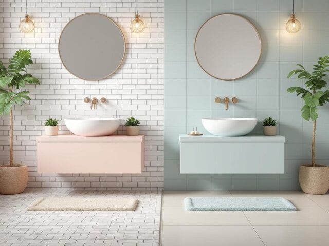 Carrelage métro ou grands carreaux : quel format réduit l&rsquo;impression de confinement ?