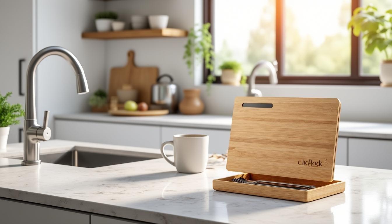 découvrez comment une planche à découper amovible peut facilement doubler votre plan de travail en cuisine, optimisant ainsi l'espace et facilitant vos préparations culinaires.