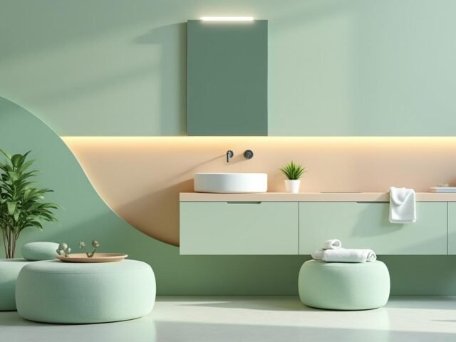 Le meuble vasque d&rsquo;angle : la solution ultime pour les salles d&rsquo;eau carrées.