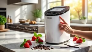 découvrez la ninja creami, la machine à glace maison qui fait sensation sur tiktok, pour créer des glaces et sorbets artisanaux facilement et rapidement chez vous.