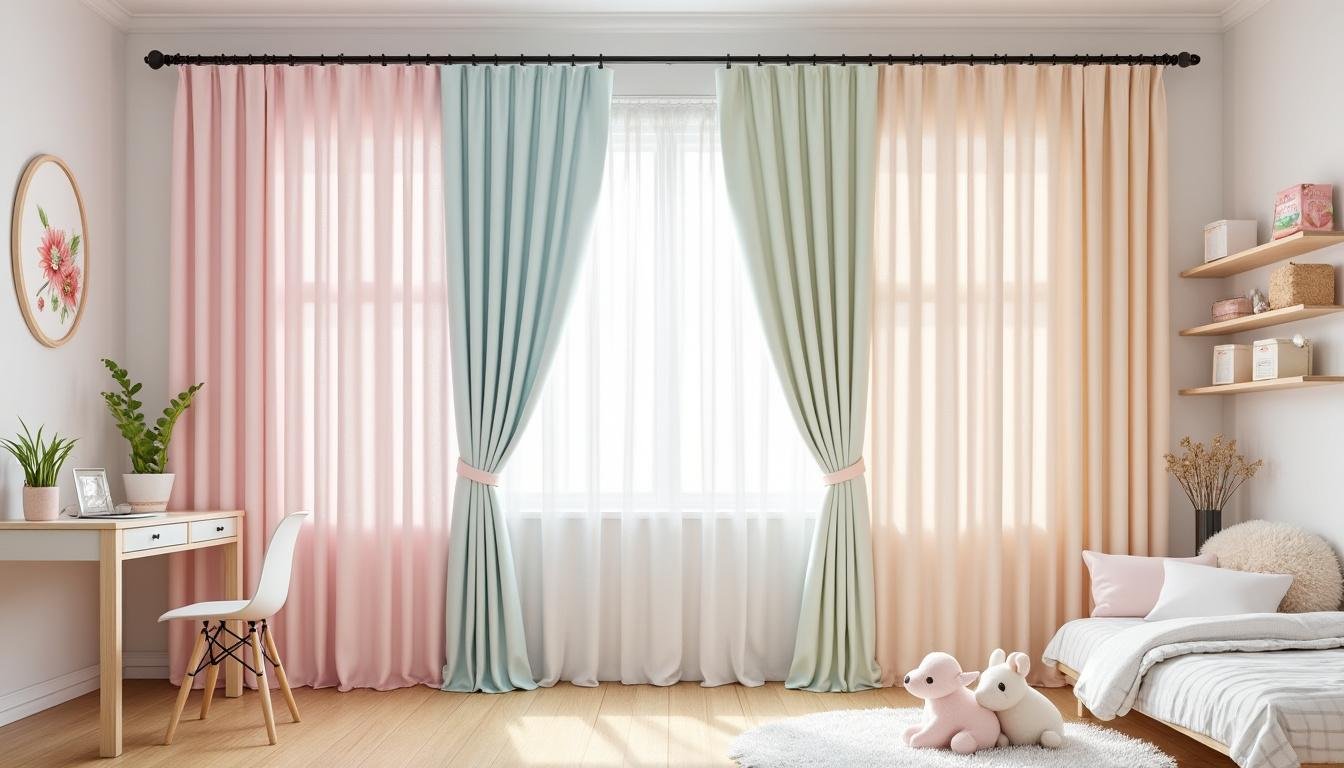 découvrez comment choisir la couleur idéale des rideaux pour agrandir visuellement une petite chambre et éviter une ambiance étouffante.