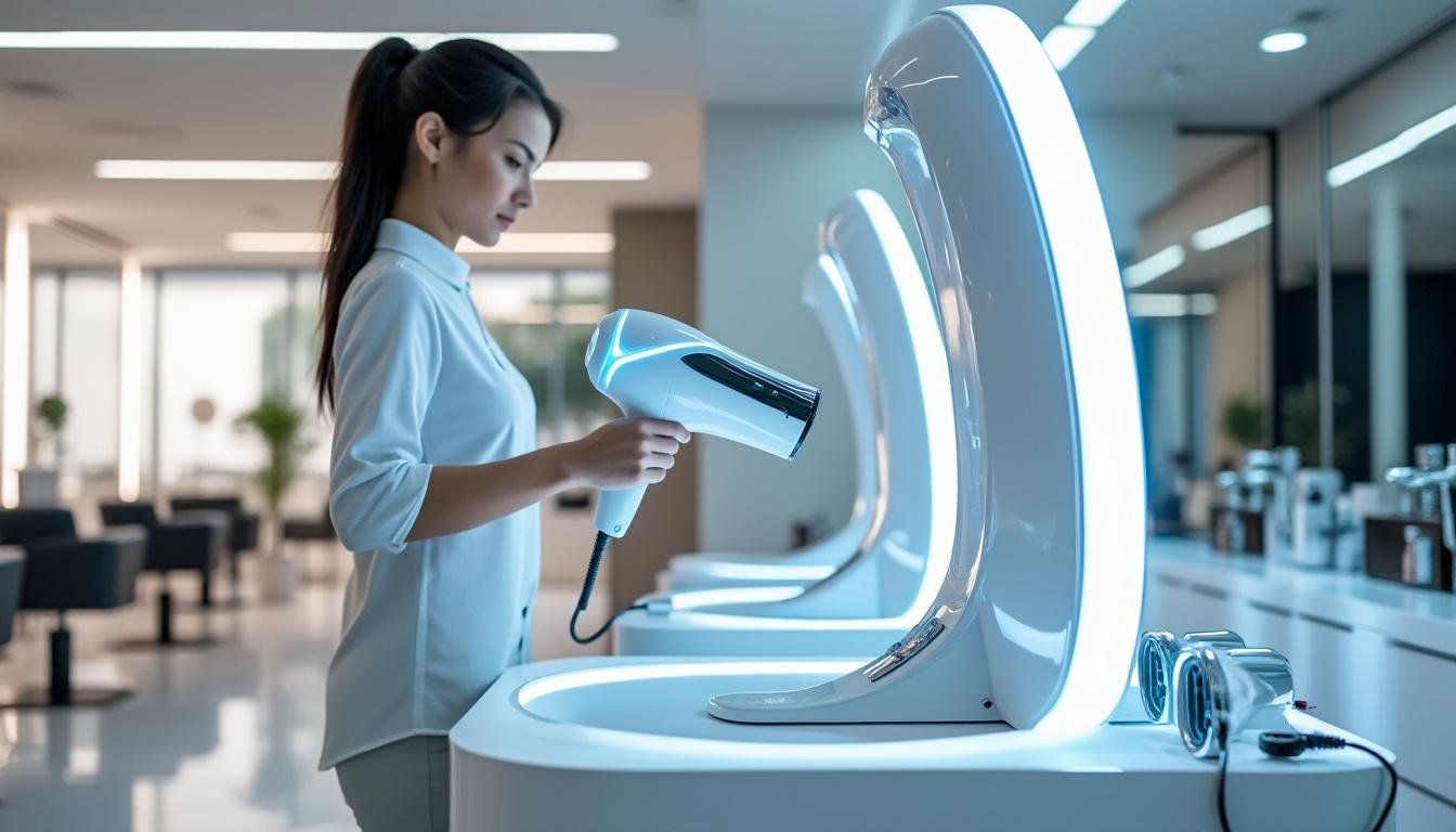 découvrez le shark flexstyle, un sèche-cheveux innovant inspiré du dyson, qui fait sensation sur internet grâce à sa performance et son design moderne.