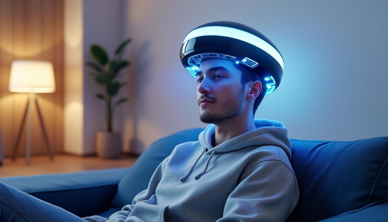 découvrez le breo idream, le casque de massage innovant venu d’asie, conçu pour relaxer votre crâne et soulager le stress au quotidien.