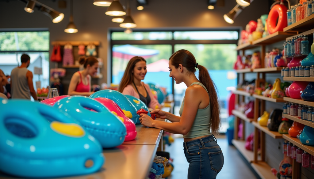 Magasin de piscine  ce qu'on doit pouvoir y trouver