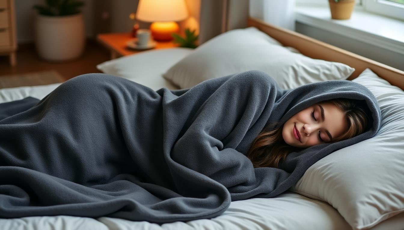 découvrez la gravity blanket, la couverture lestée qui aide à réduire le stress et favorise un sommeil profond et réparateur grâce à son poids enveloppant.