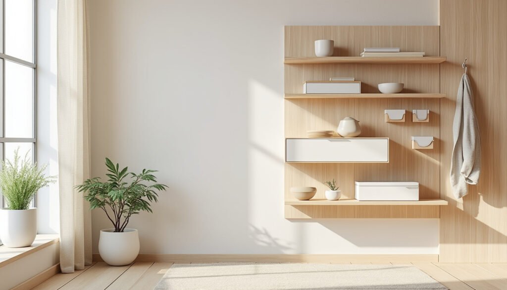 découvrez le muji wall organizer, un système de rangement mural minimaliste et fonctionnel inspiré du design japonais, idéal pour optimiser votre espace avec élégance.