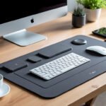 découvrez le moft smart desk mat, un tapis de bureau modulable et magnétique qui organise votre espace de travail pour un confort et une productivité optimaux.